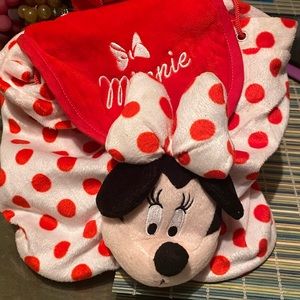 Minnie Mouse plush mini backpack